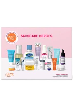 Beauty Finds by Ulta Beauty 17Pc Skincare Heroes NIB
